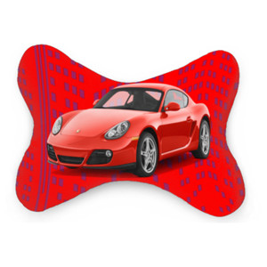 Bantal Mobil Red car