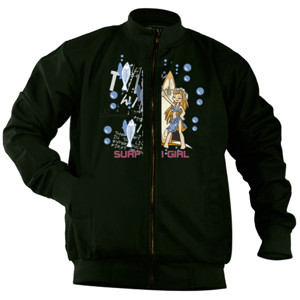 Jaket Bomber Surf For Girl