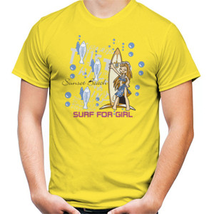 Kaos Surf For Girl