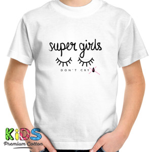 Kaos Kaos Wanita Supergirls