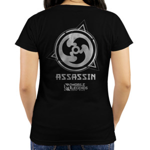 Kaos Assassin Mobile Legends Role (Hitam/Back)