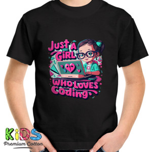 Kaos coding girl