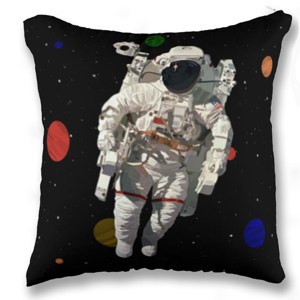 Bantal Astronaut - Pillow Square