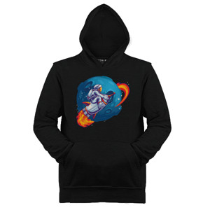 Jaket Hoodie  Astronaut Moon