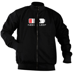 Jaket Bomber I NEED SLEEP