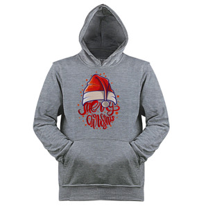 Jaket Hoodie kaos natal (merry christmas)