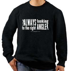 Jaket Sweater Everydays Word Always Looking to the right angle