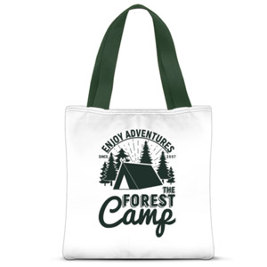 Tas Tote Fullprint Tote Bag Green Themes
