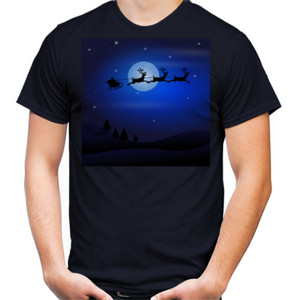 Kaos kereta santa dan rusa