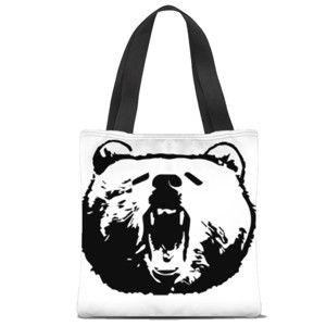 Tas Tote Fullprint Beruang