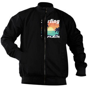 Jaket Bomber Kaos Surfing - Paradise (CLSRF07)
