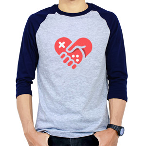 Kaos Raglan Game Lover 1