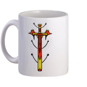 Mug Red sword