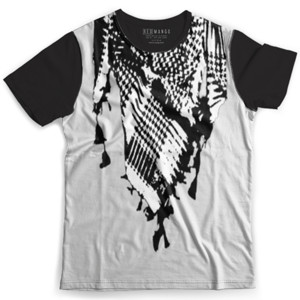 Kaos Fullprint Sorban Hitam Putih