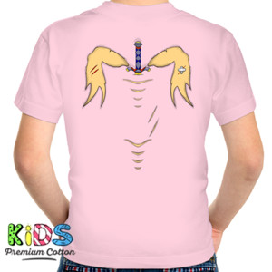 Kaos Desain sobek dan pedang