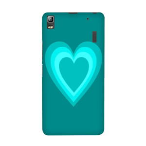 Case Blue heart  Casing HP