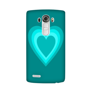 Case Blue heart  Casing HP
