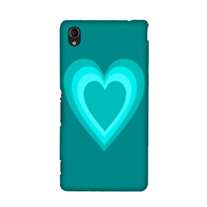 Case Blue heart  Casing HP