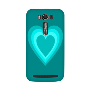 Case Blue heart  Casing HP