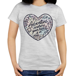 Kaos ADVENTURE IS WHERE YOUR HEART IS