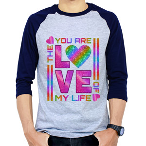 Kaos Raglan Love Cure