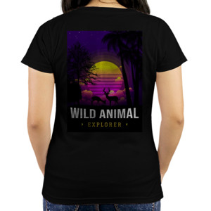 Kaos Wild Animal Explore Retro Style