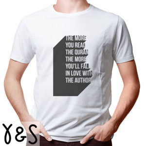 Kaos Read Quran, Love Its Author