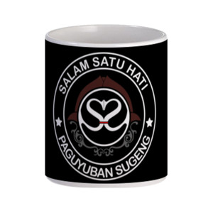 Mug Salam Satu Hati Paguyuban Sugeng Nasional Putih