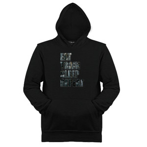Jaket Hoodie Eat Train Sleep Repeat 01