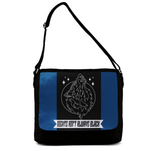 Tas Selempang NIGHTS AINT ALWAYS BLACK