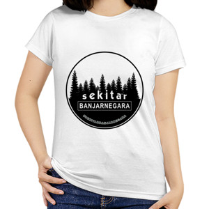 Kaos KAOS LENGAN PENDEK WANITA (@sekitarbanjarnegara)