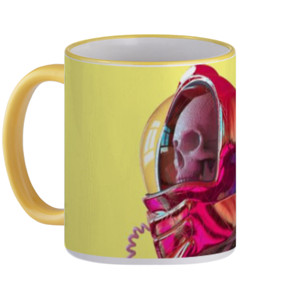 Mug skeleton astronout