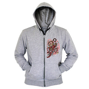 Hoodie Zipper Beaver Downhill