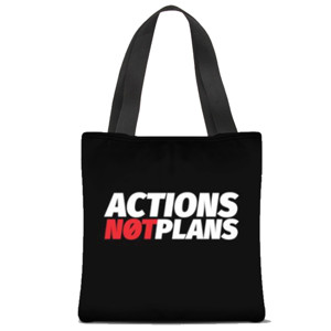 Tas Tote Fullprint No Talk Just Do T-Shirt