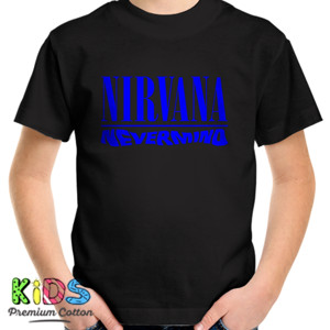 Kaos KAOS NIRVANA WARNA GELAP