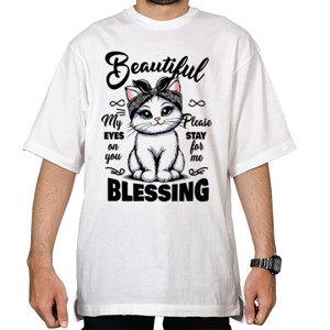 Kaos Oversize Meow Style