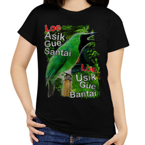 Kaos Burung Cucak Ijo