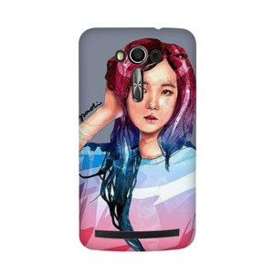 costum Hp Black pink-Jisoo Fan art Ver Casing HP