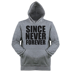 Jaket Hoodie Distro Since Never Forever