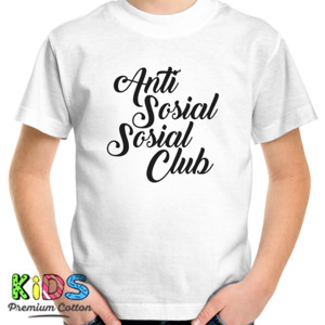 Kaos Distro Anti Sosial Sosial Club