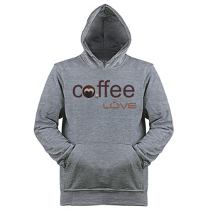 Jaket Hoodie Distro Coffee Love