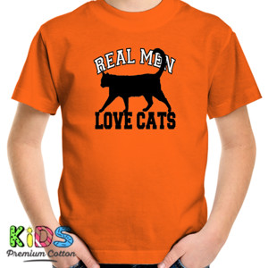 Kaos Real Men Love Cats