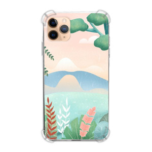 Casing HP Lukisan Tema Bunga dan pohon