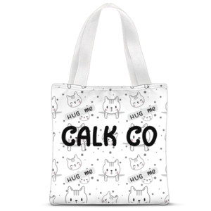 Tas Tote Fullprint totebag calk pattern