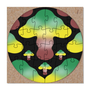 Puzzle Pohon Warna (Colorful Tree)