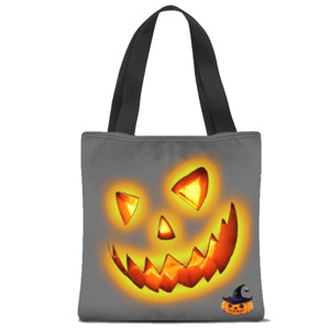 Tas Tote Fullprint HALLOWEEN
