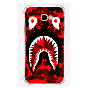 Casing HP Bape Shark Camo Black Red