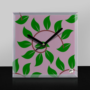 Jam Meja Daun (Leaves)