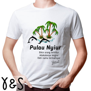 Kaos Indonesia Nyiur Kelapa