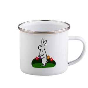 Mug Enamel Cute Rabbit 7